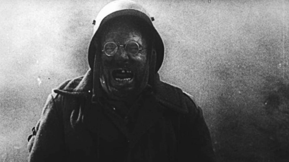 Amvrosiy Buchma as a German soldier